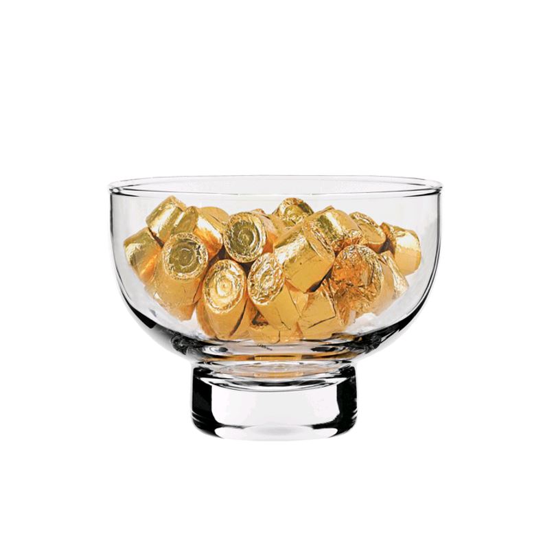 Natural Living - Glass Serving Bowl Footed 8802002CL - 1/1EA