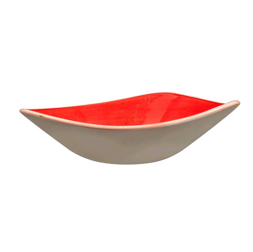 Churchill - Super Vitrified Stonecast 9.25" 21oz Triangle Bowl pack of 12 SWHSTRB91