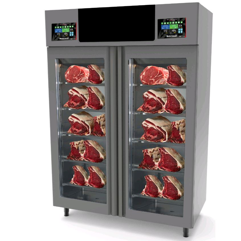 Omcan Maturmeat 100 + 100kg Dry Ager with Climatouch matctwitf