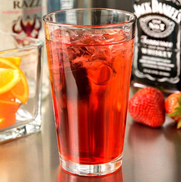 Libbey 16 oz. Rim Tempered Mixing Glass / Pint Glass 1639HT