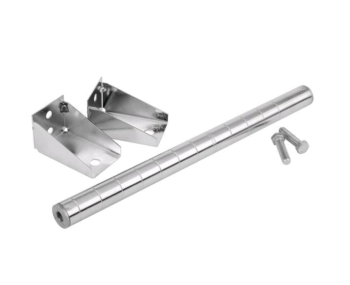 Metro 13PDFS Super Erecta Stainless Steel Post-Type Wall Mount 13 7/8