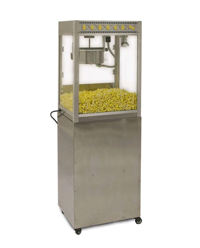 Benchmark Silver Screen 8oz Popcorn Machine 11087