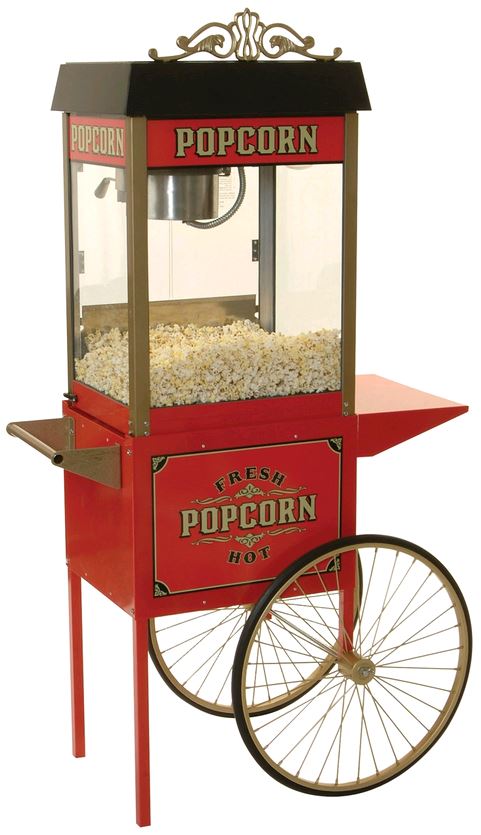 Benchmark Street Vendor Popcorn 8oz Machine 120V 11080