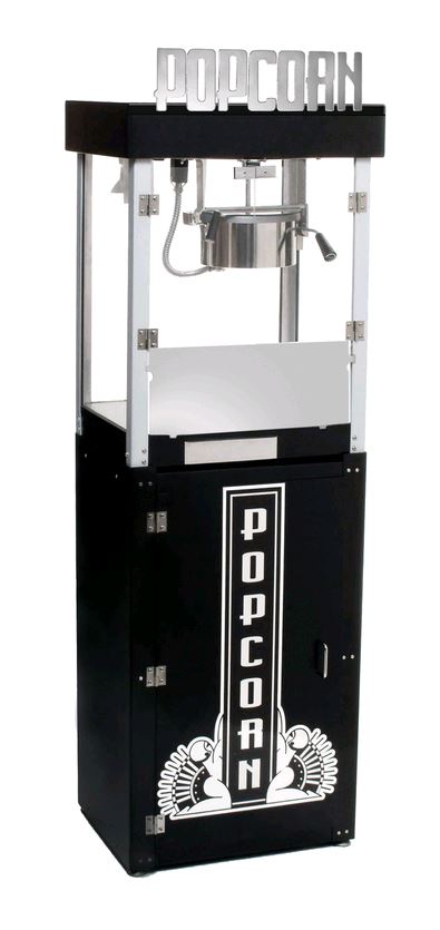 BenchMark - Popcorn Machine USA 11045 Metropolitan 4 oz Black 120V 980W - 1/1EA*
