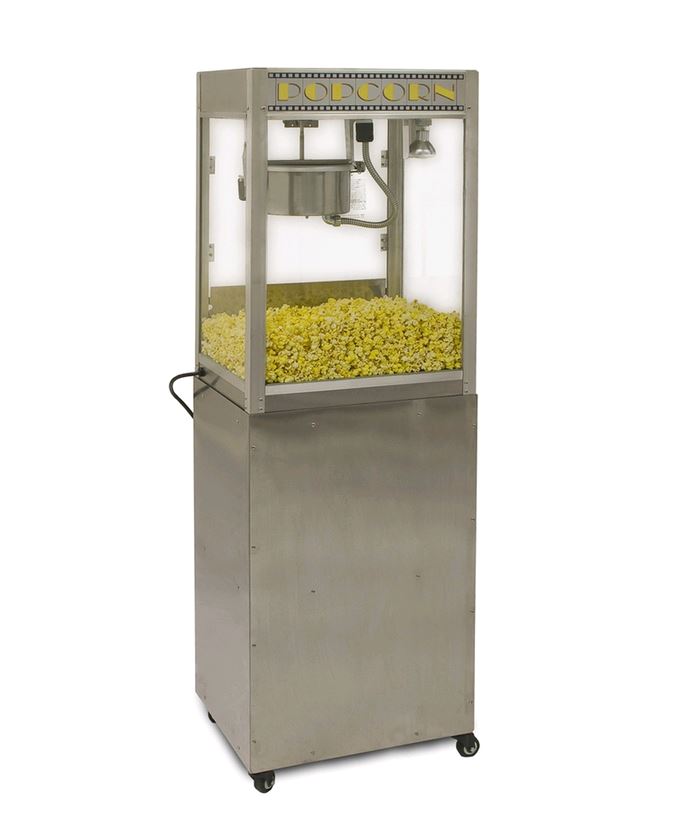 Benchmark Silver Screen 8oz Popcorn Machine Pedestal Base 30087