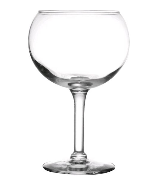 Libbey Tall Red Wine Glass 12.25oz Empty on white background