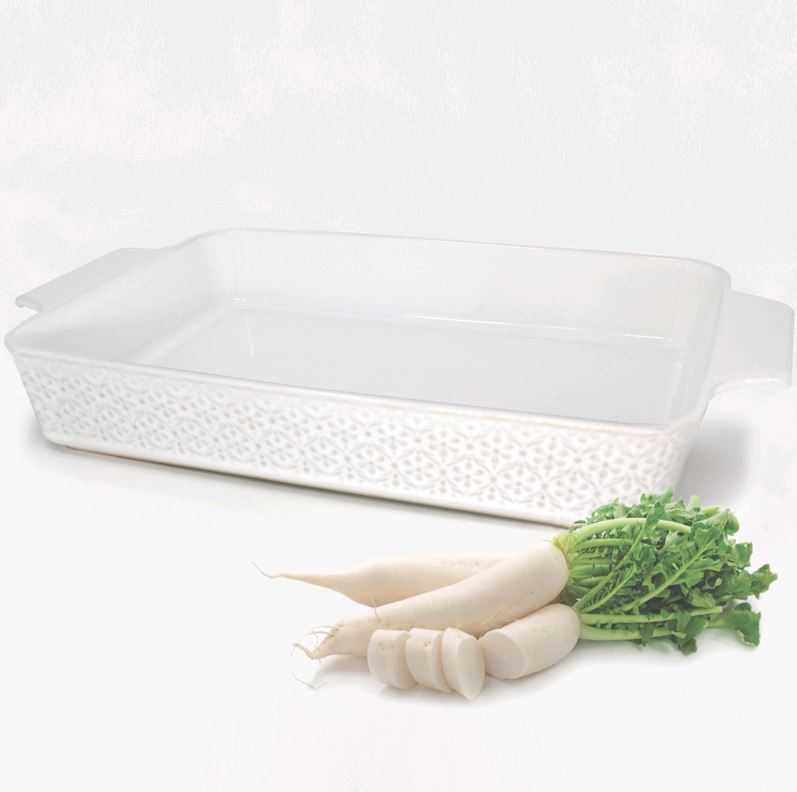 BIA La Petite Rectangular Baker 414962WH - 1/1EA