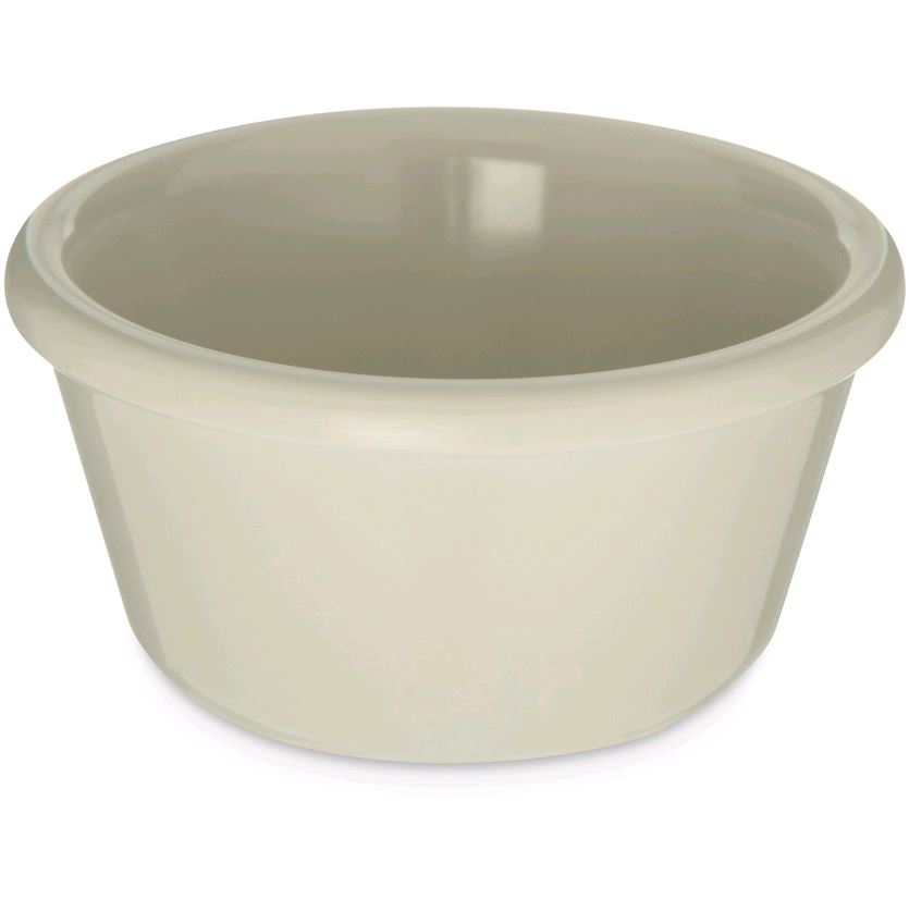 Carlisle Melamine 3oz Smooth Bone Ramekin S280BN*
