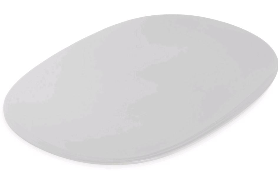 Carlisle 43842 02 White Oblong Platter 14