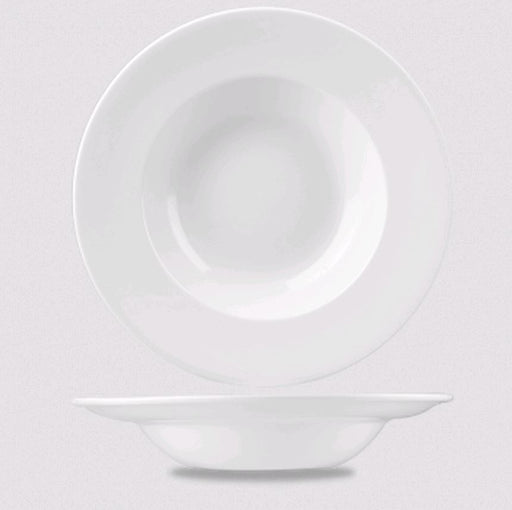 Churchill 16.5 oz Profile Wide Rim Bowl WH VWBL1 - (Case of 12)