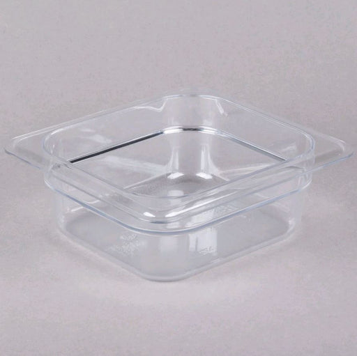 Cambro Camwear 1/6 Size Clear Polycarbonate Food Pan 62CW135*