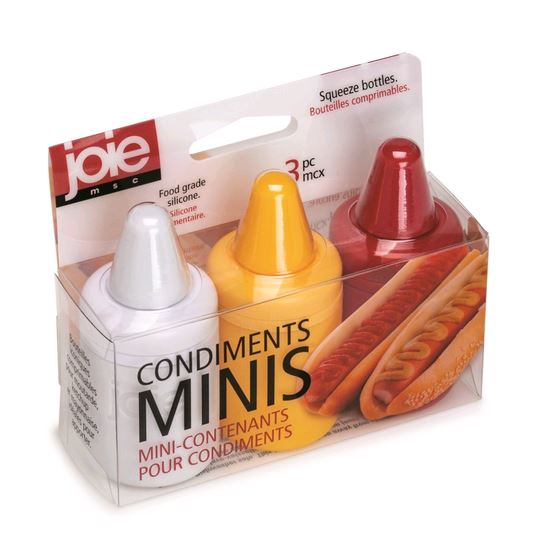 Wizard Mini Condiment Bottles 34817