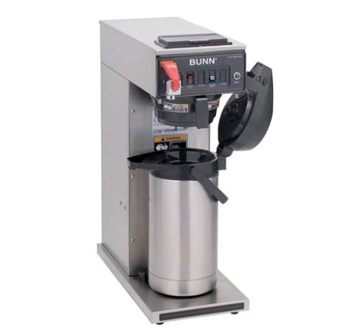 BUNN - Airpot Server Coffee Brewer w/Plastic Funnel & Hot Water Dispenser- 23001.60012*