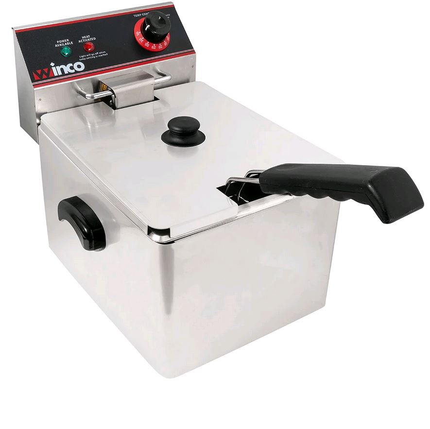 Winco - Electric Fryer 120v Countertop EFS-16 - 1/1EA