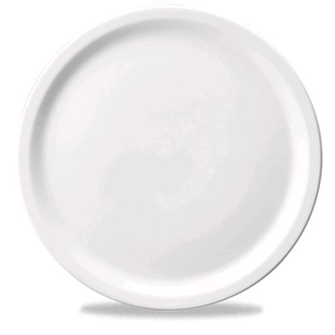 Churchill - Super Vitrified Nova 13.5" White Round Pizza Plate WH PPP1