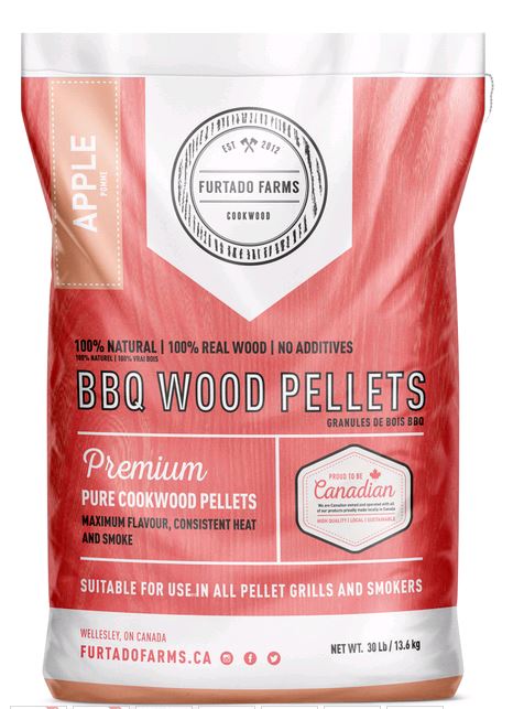 Cookwood Apple Pellets 30lbs 1/1EA