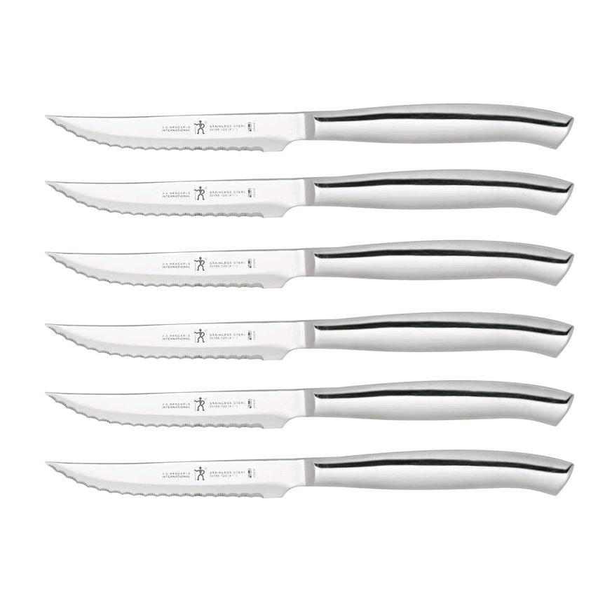 HENCKELS 6 Piece Steak Set 35195-600 on white background