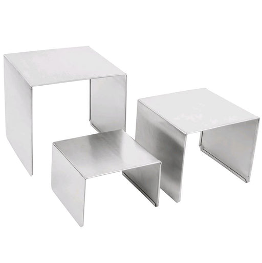 American Metalcraft S/S Risers Set of 3 RSS3*