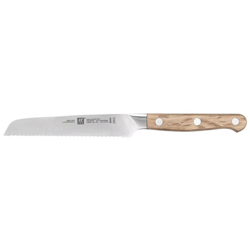 ZWILLING Pro 5.5" Blonde Utility Knife 38460-131 on white background