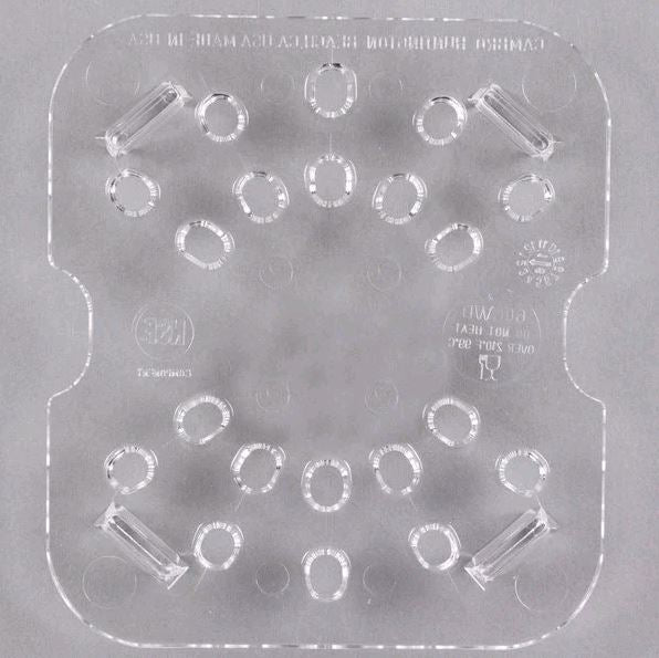 Cambro - False Bottom 1/6 Size Clear 60CWD135 - 1/1EA