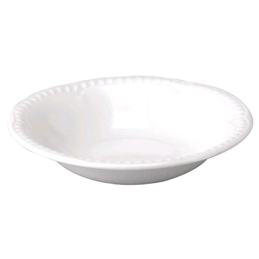 Churchill Buckingham White 7" Oatmeal Bowls BO* on white background