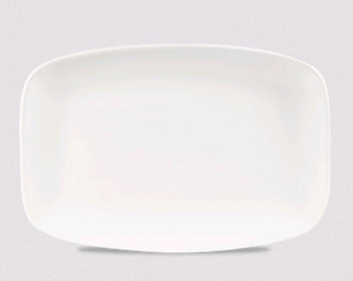 Churchill - Super Vitrified X Squared 11.75" x 7 13/16" Oblong Chef's Plate WH OBL41