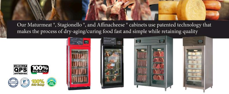 Omcan Maturmeat 100 + 100kg Dry Ager with Climatouch matctwitf