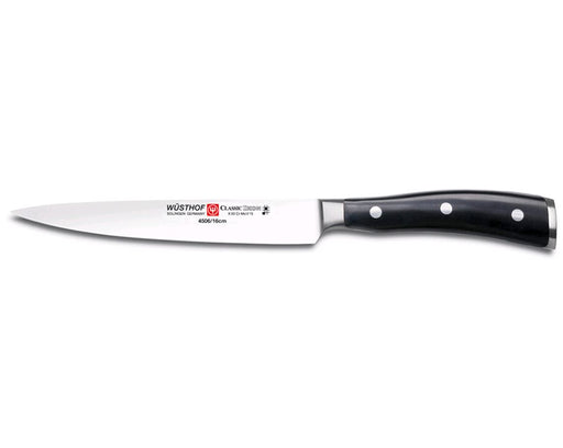 Wusthof Classic Ikon 6" Utility Knife 4506/16 on white background