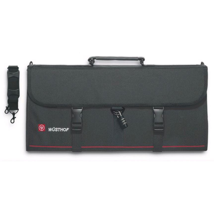 Wusthof Cook's Case For 18 Knives With Dial Lock 7379 on white background