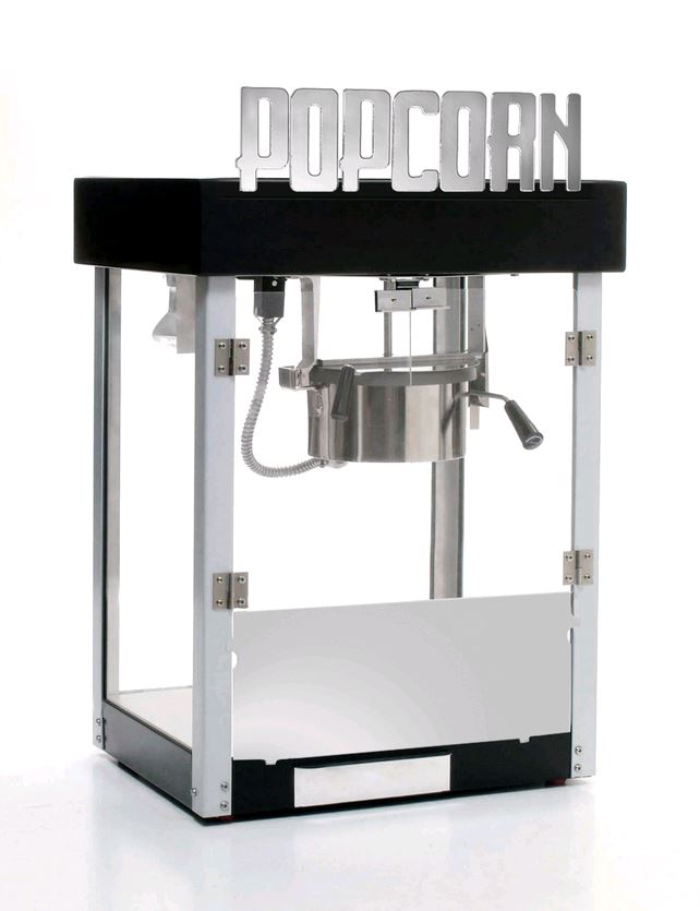 BenchMark - Popcorn Machine USA 11045 Metropolitan 4 oz Black 120V 980W - 1/1EA*