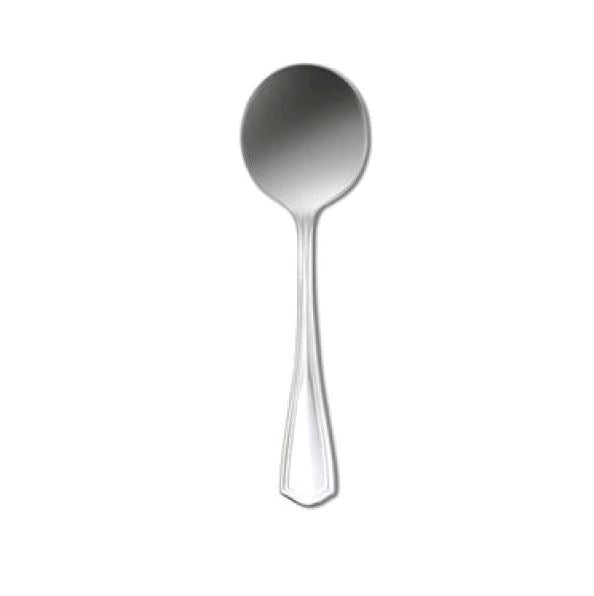 Oneida 7.125 in. Becket Silverplate Round Bowl Soup Spoon 1336SRBF*