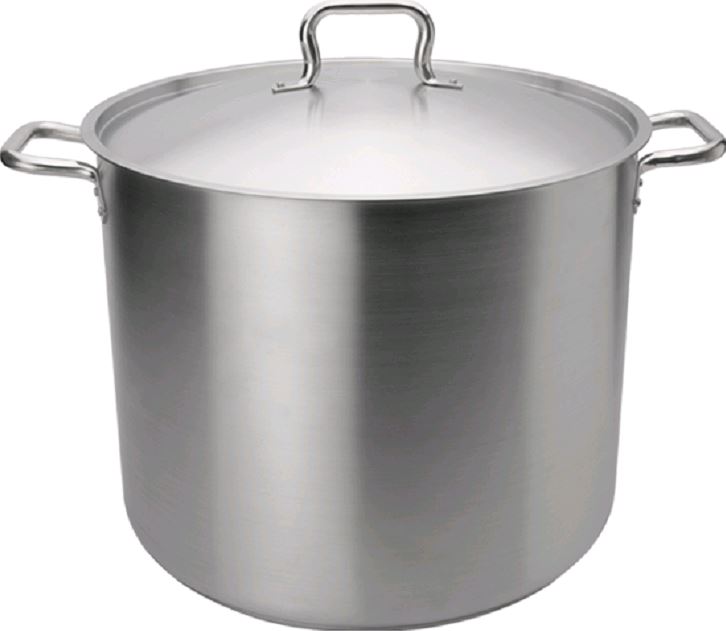Elements - Stock Pot, 16 QT, w/ Lid, Stainless Steel, 5733916 - 1/1EA