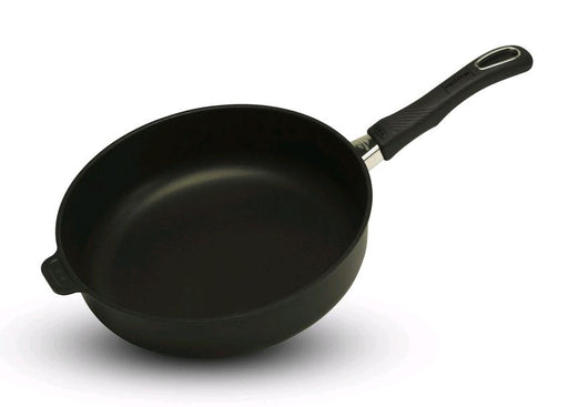 Gastrolux 24cm Saute Pan tilted and floating on white background