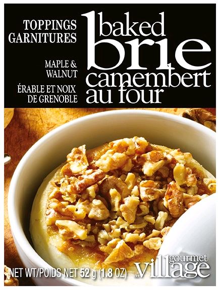 Maple Walnut Brie Topper - GBRIEMW packeging