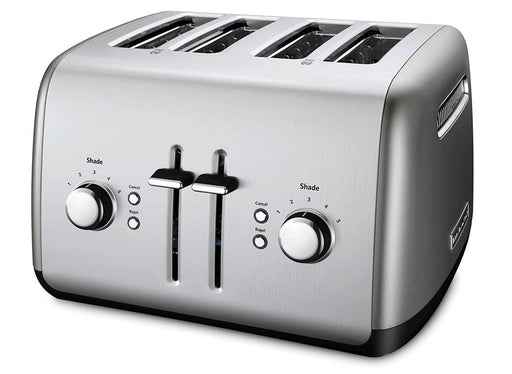 KitchenAid 4-Slice Toaster with Manual High-Lift Lever stainless steel