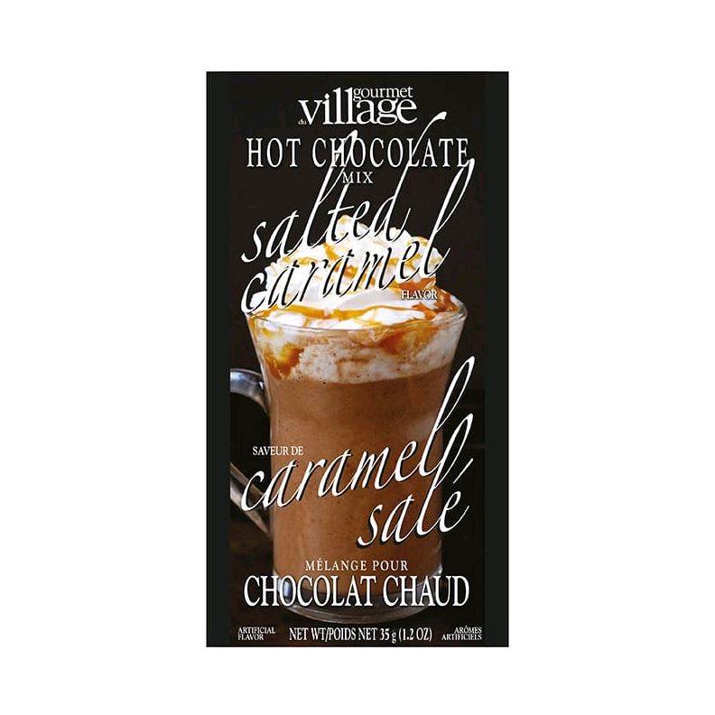 Salted Caramel Hot Chocolate Mix - GCHOMCS on white background