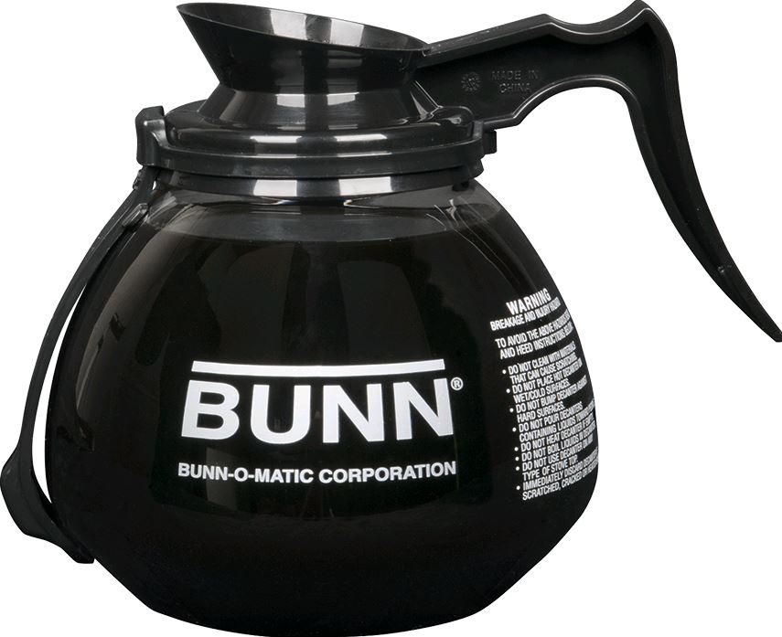 Bunn - Coffee Decanter 64 oz Black Lid w/ RFID 42400.7203 - (Set of 3)