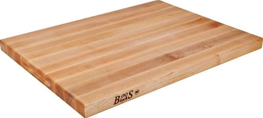 John Boos 24" x 18" x 1.5" Reversible Maple Cutting Board R02 on white background