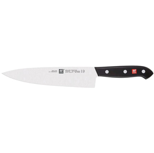 ZWILLING Tradition 8" Chef Knife 38641-201 on white background