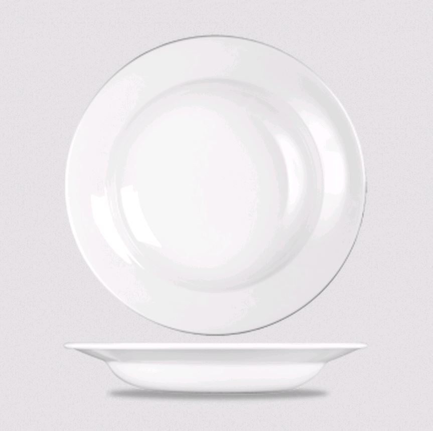 Churchill - Super Vitrified Profile 9.5" 10oz Wide Rim Bowl WH VWBM1