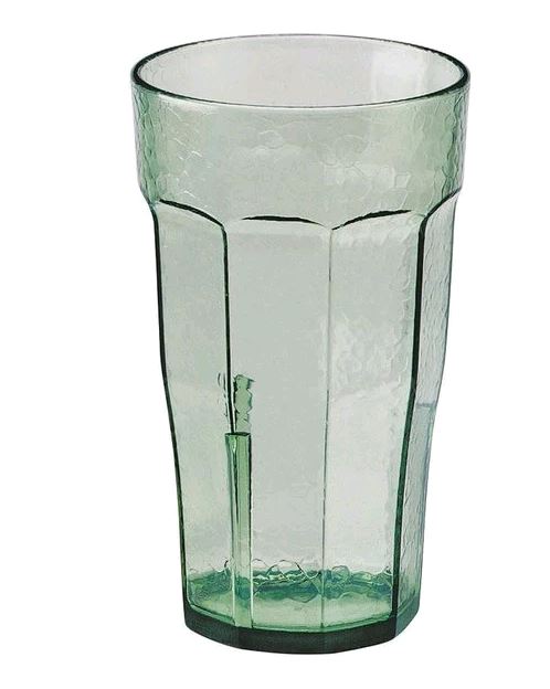 Cambro LT10427 Laguna 10 oz. Spanish Green Customizable SAN Plastic Tumbler*