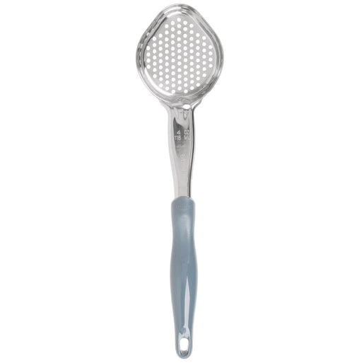 Vollrath 4 oz. Gray Perforated Oval Spoodle Portion Spoon 6422445*