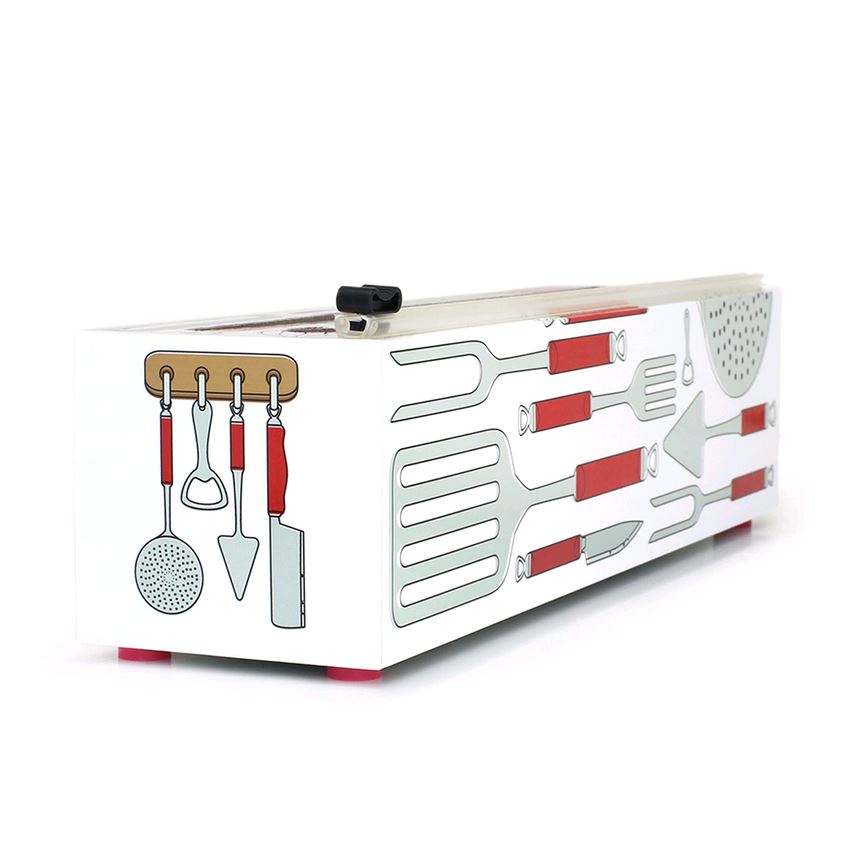 ChicWrap Dispenser "BIG CHEF" Plastic Wrap 12" x 750' 1957