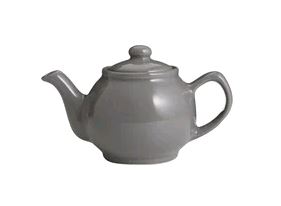 Classic Charcoal Teapot 2cup/16oz on white background