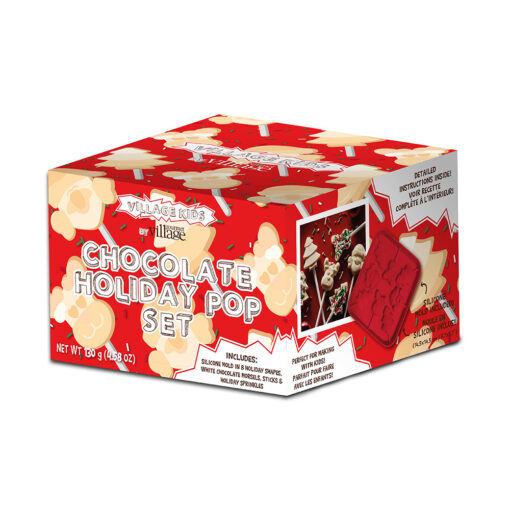 GOURMET VILLAGE  - CHOCOLATE HOLIDAY POP SET
