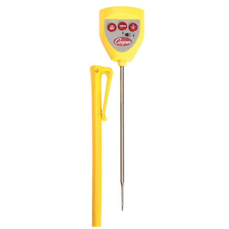 Cooper-Atkins DFP450W-0-8 Waterproof Reduced-Tip Digital Thermometer; -40 to 450 F on white background