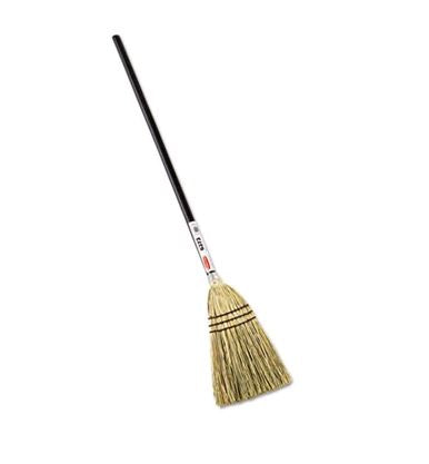 Rubbermaid 6373 Lobby Corn-Fill Broom on white background