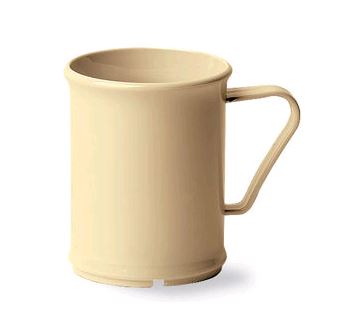Cambro 96CW133 Cup Mug, Beige - 48 Pack on white background