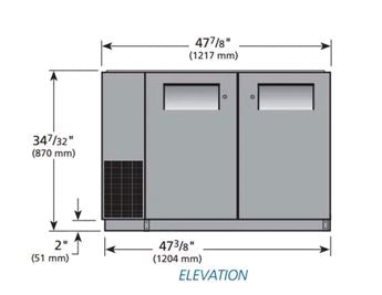 True TBB-24GAL-48-HC 48