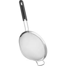 Trudeau 0992983 8" Fine Mesh Strainer on white background